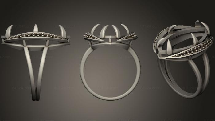Jewelry rings (Ring 237, JVLRP_0719) 3D models for cnc